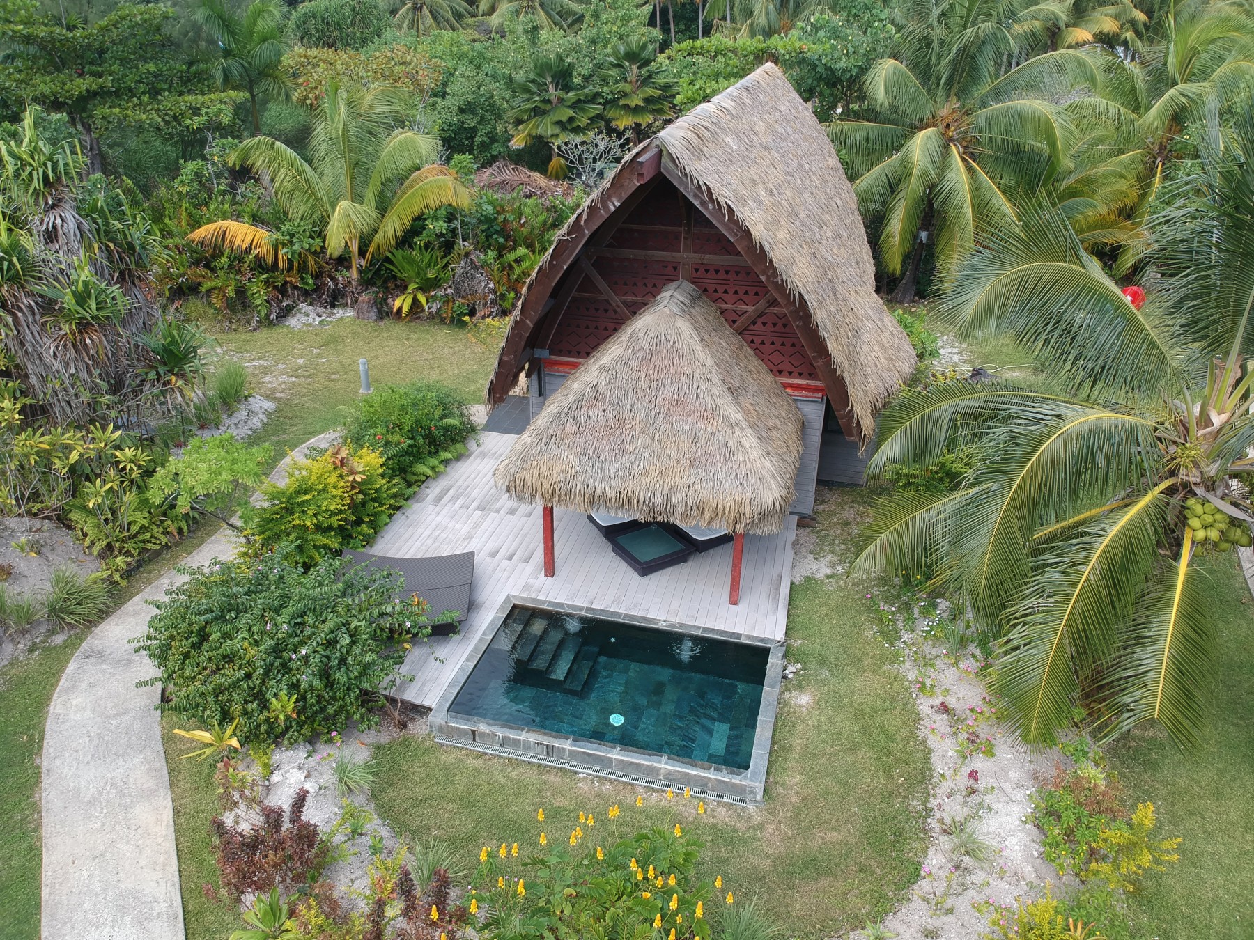 Bungalow Premium Jardin Piscine